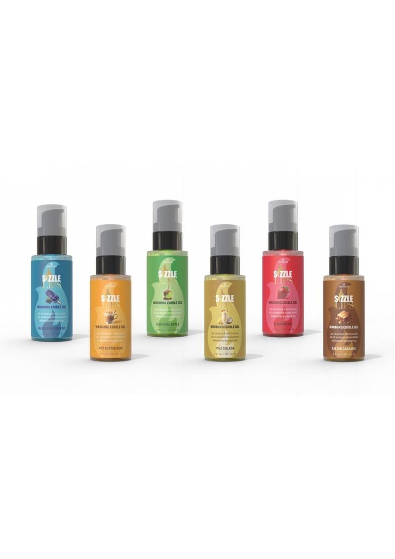 Sizzle Lips Warming Edible Gel 2 oz