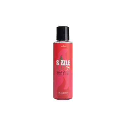 Sizzle Lips Edible Warming Gel - 4.2 oz