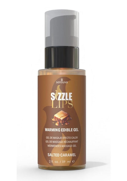 Sizzle Lips Warming Edible Gel  2 oz