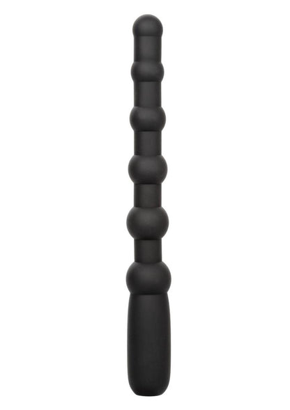 Anal Beads with rechargeable vibe - poseable - 7 in