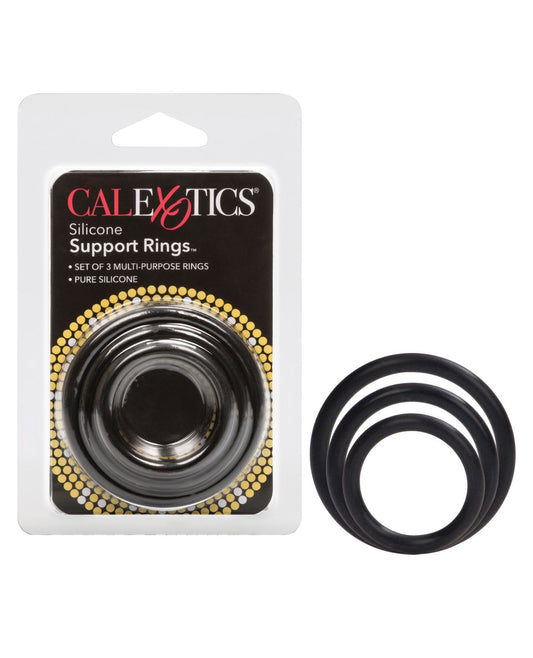Silicone Support Rings (C-Rings)- Black