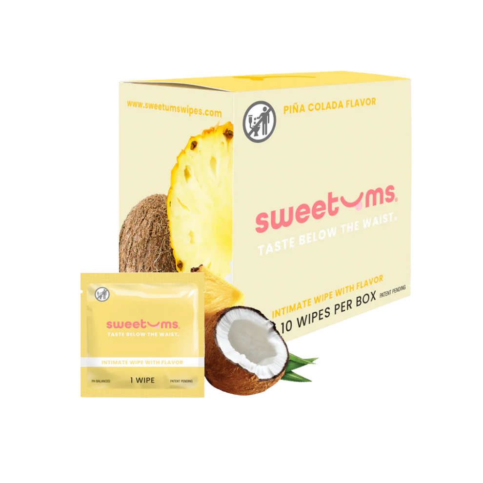 Sweetums Flavored Intimate Wipes