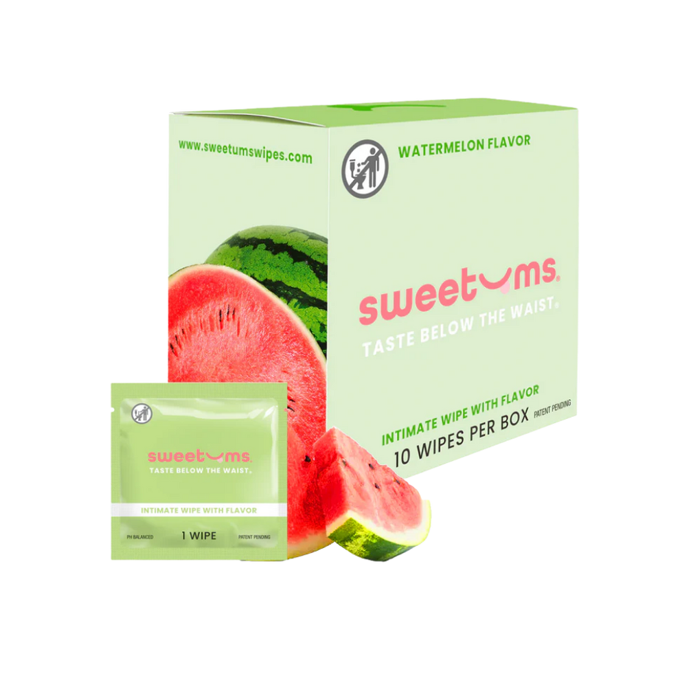 Sweetums Flavored Intimate Wipes