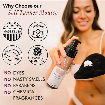 Sunless Tanning Mousse - Fair to Medium
