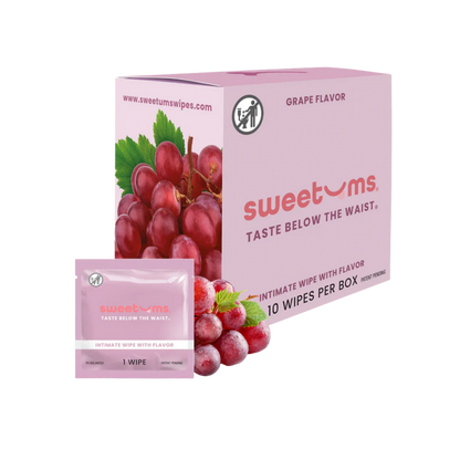 Sweetums Flavored Intimate Wipes